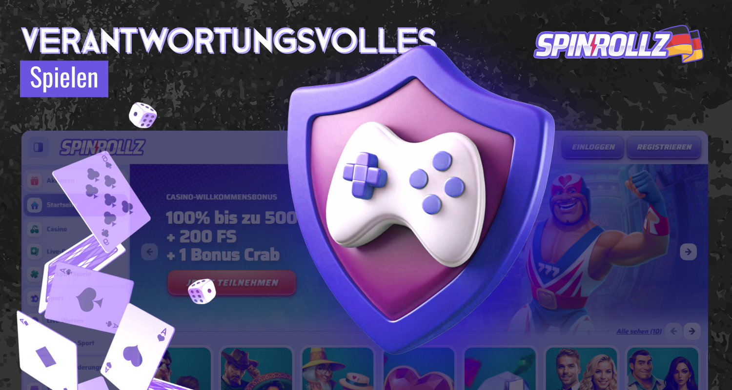 Spinrollz ist sicheres Glücksspiel für deutsche Spieler